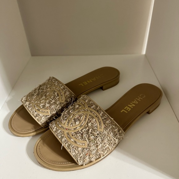 Chanel Sandals women’s size 8.5 - Picture 3 of 5